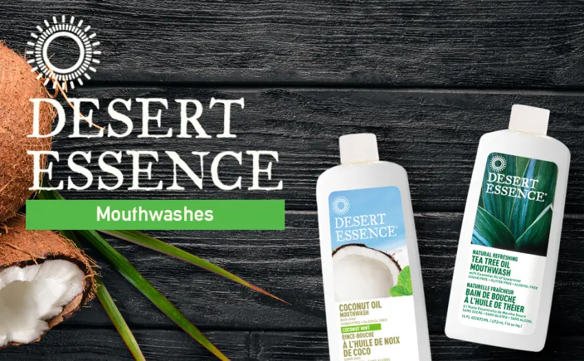 Desert Essence Natural Refreshing Tea Tree Oil Mouthwash Alcohol Free 8 fl oz (236 ml) - product information 1