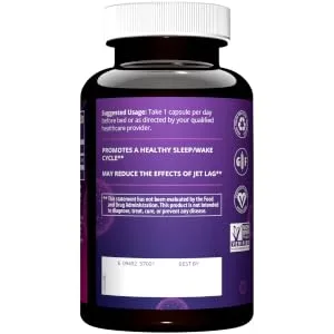 MRM Nutrition Melatonin 3 mg 60 Vegan Capsules - product information 5