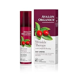 Avalon Organics Wrinkle Therapy With CoQ10 & Rosehip Day Creme 1.75 oz (50 g) - Main
