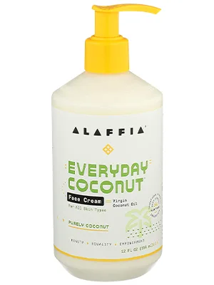 Alaffia Purely Coconut Night Cream Coconut & Kpagnan Butter 12 fl oz (354 ml) - product information 3