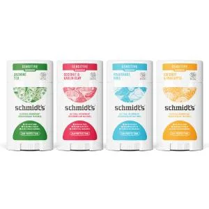 Schmidt's Naturals Natural Deodorant Charcoal + Magnesium 3.25 oz (92 g) - Sensitive Skin Formula