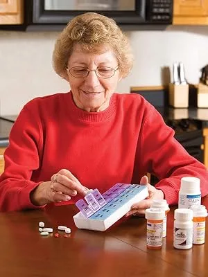 Apex Weekly Twice-A-Day Pill Organizer 1 Pill Organizer - pill organizer