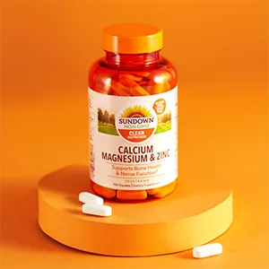 Sundown Naturals Calcium Magnesium & Zinc 100 Caplets - unspecified