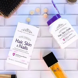 21st Century Hair Skin & Nails Extra Strength 90 Tablets - product information 2