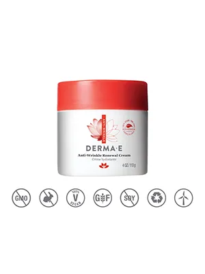 Derma E Anti-Wrinkle Renewal Cream 4 oz (113 g) - Renewal Cream