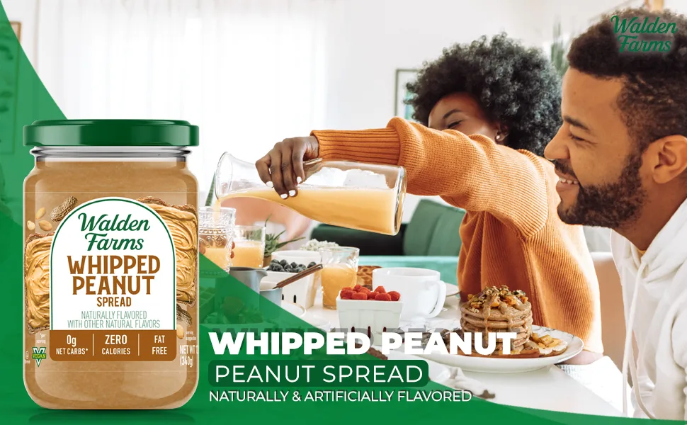 Walden Farms Whipped Peanut Spread 12 oz (340 g) - Whipped Peanut Spread