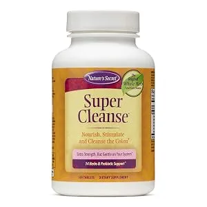 Nature's Secret Super Cleanse 100 Tablets - super cleanse