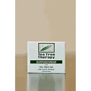 Tea Tree Therapy Suppositories with Tea Tree Oil for Vaginal Hygiene 6 Suppositories - product information 4