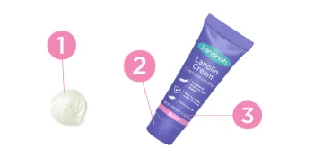 Lansinoh HPA Lanolin 1.41 oz (40 g) - lanolin cream for sore nipples relieve pain while breastfeeding best nipple care relief heal sore