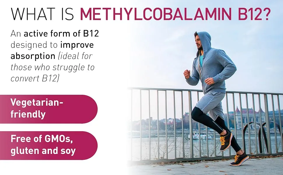 Natural Factors B12 Methylcobalamin 5000 mcg 60 Chewable Tablets - What is methylcobalamin B12?