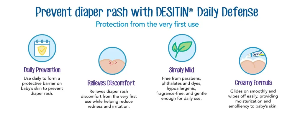 Desitin Rapid Relief Cream 16 oz (453 g) - diaper rash relief