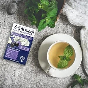 Sambucol Black Elderberry Cold & Flu Relief 30 Quick Dissolve Tablets - Sambucol Black Elderberry Cold & Flu Relief Tablets 30 ct