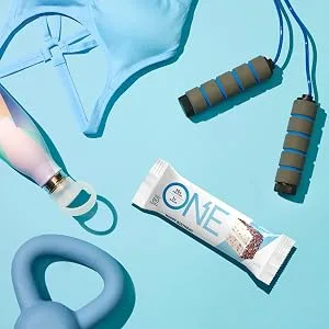 One Brands One Bar Birthday Cake 12 Bars 2.12 oz (60 g) Each - ONE, ONE Bar, Protein Bar, Snack Bar