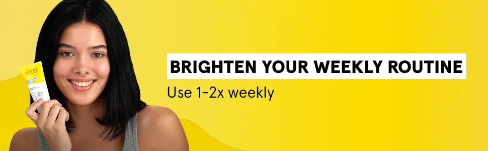 Acure Brightening Face Mask 1.7 fl oz (50 ml) - use 1-2x weekly