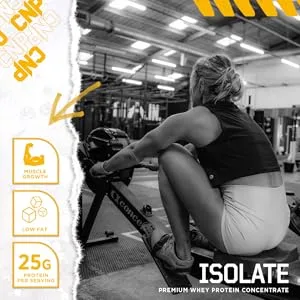 CNP Professional Isolate Premium Whey Protein Isolate 26g Protein 1.6kg & 900g 53/30 Servings 6 Great Tasting Flavours (Chocolate 1.8kg) Chocolate 1.8kg - CNP Professional Isolate
