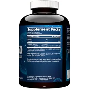 MRM CLA 1250 1000 mg 180 Softgels - product information 3