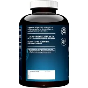 MRM CLA 1250 1000 mg 180 Softgels - product information 5
