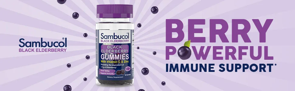 Sambucol Sambucol Black Elderberry 30 Gummies - Sambucol Black Elderberry Gummies 30 ct