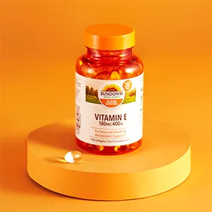 Sundown Naturals Vitamin E 180 mg (400 IU) 100 Softgels - unspecified