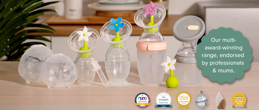 Haakaa Manual Breast Pump Milk Pump with Suction Base (5oz/150ml) 150 ml - haakaa