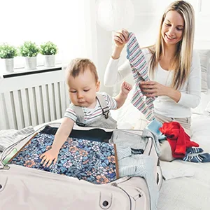 Lekebaby Nappy Changing Mat Foldable Baby Changing Mat Travel Changing Mat Portable Baby Change Mat Flower Cartoon - travel changing mat