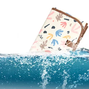 Lekebaby Nappy Changing Mat Foldable Baby Changing Mat Travel Changing Mat Portable Baby Change Mat Plant Cartoon - waterproof changing mat