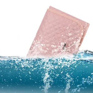Lekebaby Nappy Changing Mat Foldable Baby Changing Mat Travel Changing Mat Portable Baby Change Mat Quilted Pink - waterproof changing mat