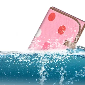 Lekebaby Portable Changing Mat Nappy Changing Mat Foldable Baby Changing Mat Travel Changing Mat Portable Baby Change Mat Dots Pink Dots - waterproof changing mat