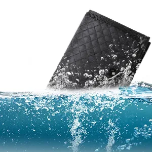 Lekebaby Portable Changing Mat Nappy Changing Mat Foldable Baby Changing Mat Travel Changing Mat Portable Baby Change Mat Quilted Black Black Quilting - waterproof changing mat
