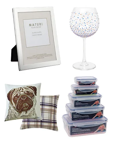 Maturi Silver Glitter Photo Frame Mirrored 6 x 4 Inch Christening Gift - product