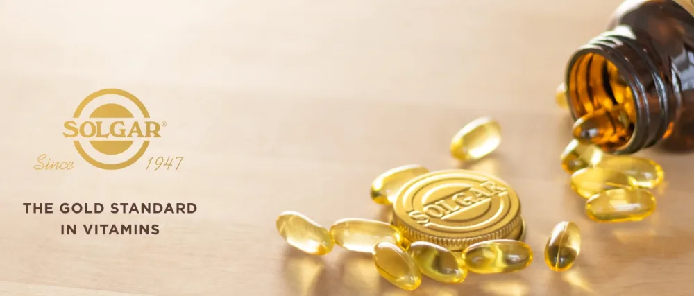 Solgar Folate 800 mcg 250 Tablets - Solgar Brand Story Background