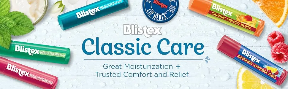 Blistex Lip Protectant/Sunscreen SPF 15 Fruit Smoothies 3 Sticks .10 oz (2.83 g) Each - Blistex
