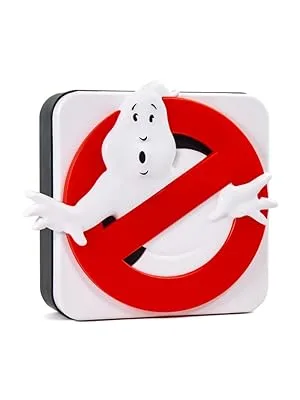 Numskull Ghostbusters 3D Lamp Wall Light Plastic - Ambient Lighting Gaming Accessory for Bedroom Home Study Office Work - Official Ghostbusters Merchandise 3D Ghostbusters - main