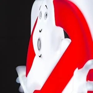 Numskull Ghostbusters 3D Lamp Wall Light Plastic - Ambient Lighting Gaming Accessory for Bedroom Home Study Office Work - Official Ghostbusters Merchandise 3D Ghostbusters - premium