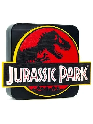 Numskull Jurassic Park 3D Lamp Wall Light - Ambient Lighting Gaming Accessory for Bedroom Home Study Office Work - Official Jurassic Park Merchandise 3D Jurassic Park - main