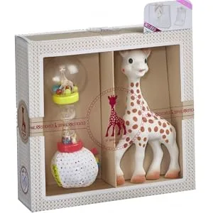 Sophie la girafe Sophiesticated Teether Set - Baby Maracas Rattle Multi coloured 2 Unit (Lot de 1) Baby Teether & Maracas Rattle Single - product information 16