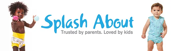 Splash About Happy Nappy Costume with Reusable Swim Nappy Forest Walk 2-3 Years - splash about logo
