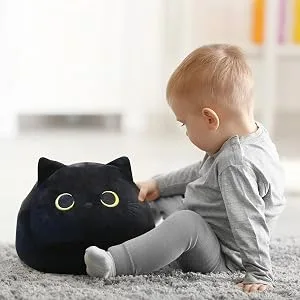 Tocwick Cat Plush Toys Stuffed Animals Gifts Cute Pillows Cotton Car Home Decorations (orange/black/white) - product information 26