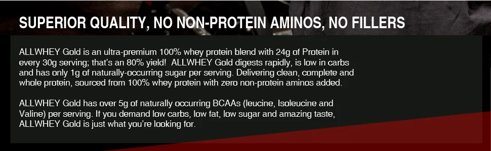 ALLMAX Nutrition AllWhey Gold 100% Whey Protein + Premium Whey Protein Isolate Chocolate Peanut Butter 2 lbs (907 g) - superior quality protein no fillers 24 grams protein bcaas