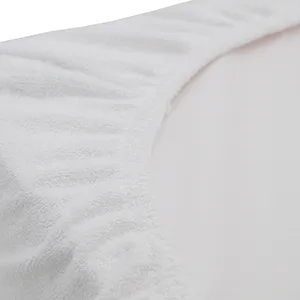 BabyCalin Changing Pad Cover White 50 x 70 cm - Elastic changing mat cover.