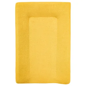 BabyCalin Changing Pad Cover White 50 x 70 cm - Mustard