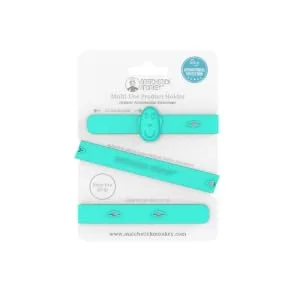 Matchstick Monkey Antimicrobial Silicone Multi-Use Product Holder Strap for Teether Bottle and more in Stroller Car and Highchair 3 Months Old+ 55 cm Green 1 Multi-Use Product Holder Green - Multi-Use Product Holder Strap