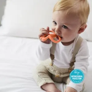 Matchstick Monkey Antimicrobial Silicone Teether & Gel Applicator Easy To Grip BPA Free 3 Months Old+ 11 cm Bramble Bear Bramble Bear 3 Months Old+ 1 Animal Teether - BBT5