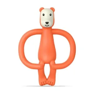 Matchstick Monkey Antimicrobial Silicone Teether & Gel Applicator Easy To Grip BPA Free 3 Months Old+ 11 cm Bramble Bear Bramble Bear 3 Months Old+ 1 Animal Teether - product information 2