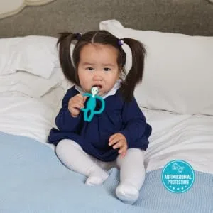 Matchstick Monkey Antimicrobial Silicone Teether & Gel Applicator Easy To Grip BPA Free 3 Months Old+ 11 cm Echo Elephant Echo Elephant 3 Months Old+ 1 Animal Teether - EET5