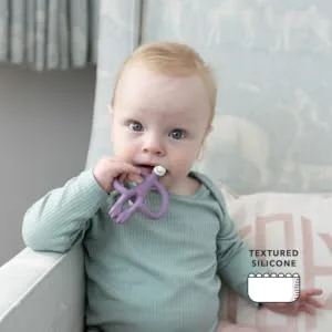 Matchstick Monkey Original Teether & Gel Applicator Silicone Easy to Grip BPA Free 3 Months Old+ 10.5 cm Purple Monkey Purple 3 Months Old+ 1 Original Monkey Teether - Original Teether Purple - 04