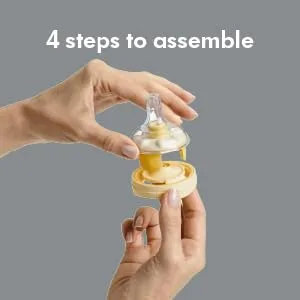 Medela Calma Bottle 250 ml | Baby Bottle Teat for use with Medela collection bottles | Made without BPA | Air-Vent System - product information 5