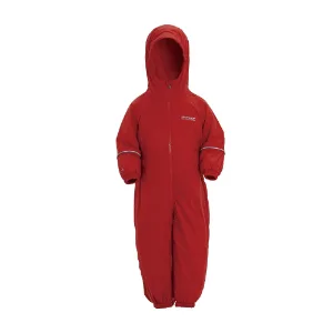 Regatta Kids Childrens Splosh III Waterproof Puddle Suit Pepper 2-3 Years - product information 2