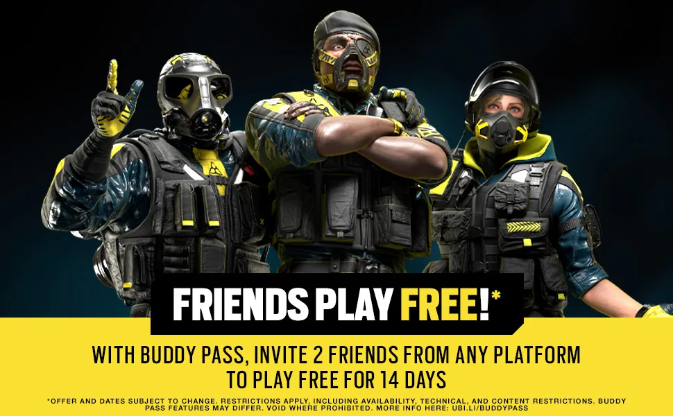 Tom Clancy's Rainbow Six Extraction Deluxe Edition (PS4) PlayStation 4 Deluxe Edition - Rainbow Six Extraction Buddy Pass