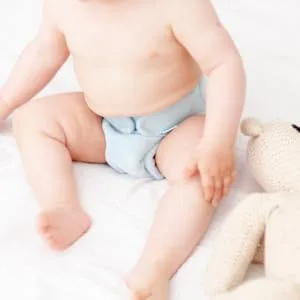TotsBots Bamboozle Reusable Nappy - Eco-Friendly Reusable Nappies for Babies & Toddlers - Made from Bamboo - Mist Size 2 (9-35lbs) Mist One Size - BM (3)
